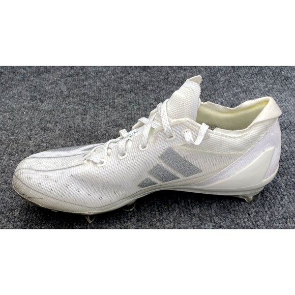 adidas Adizero Electric Football Cleats Men 7.5 White Silver Metallic IE4374 main image 9